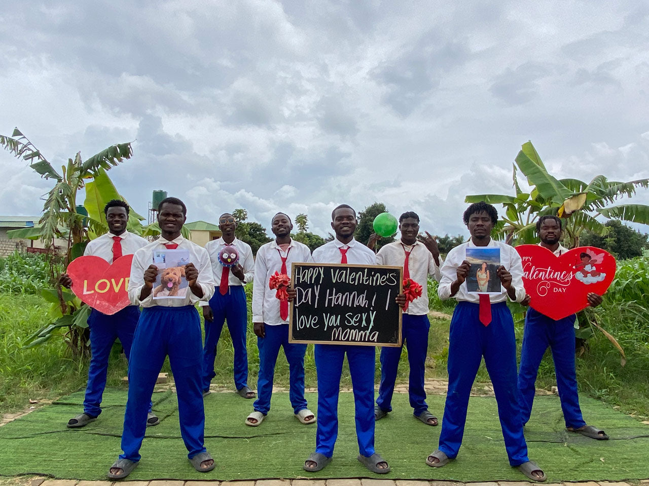 Afrikanische Gentlemen-Mannschaft