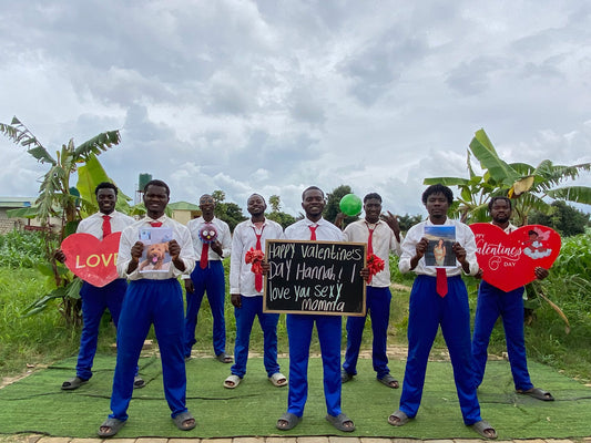 Afrikanische Gentlemen-Mannschaft