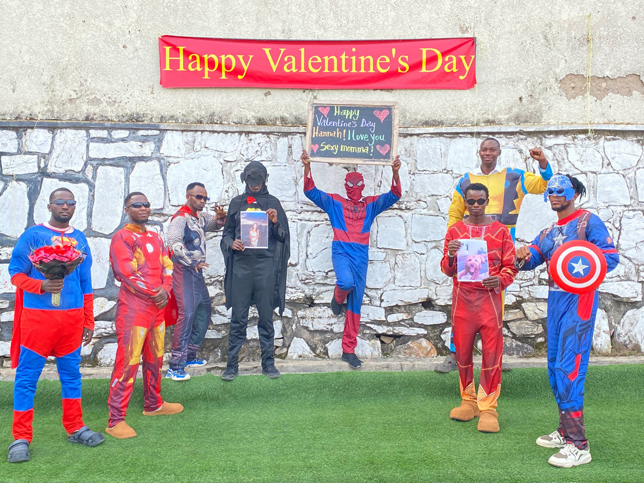 Afrikanisches Anime-Team