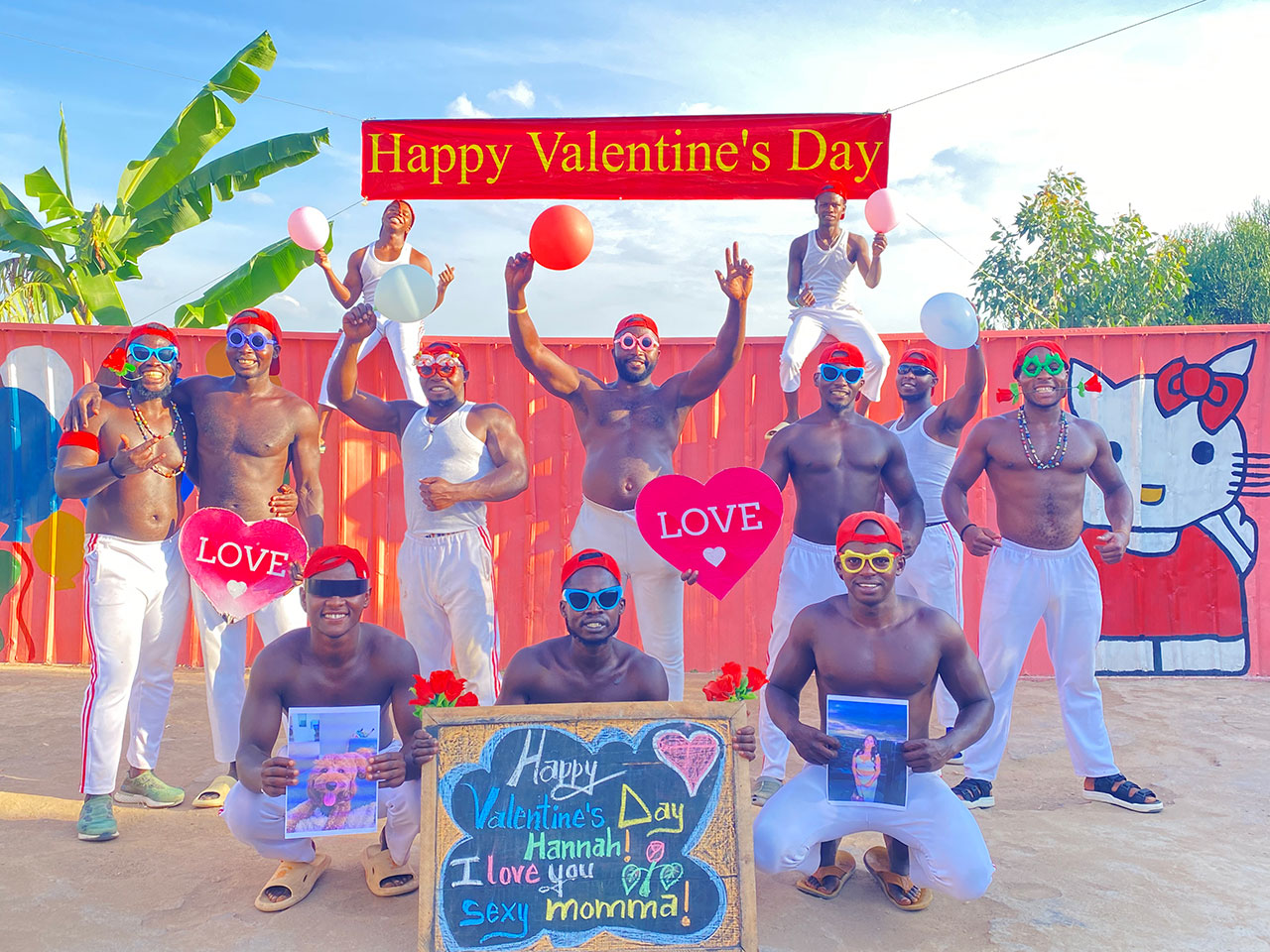 Afrikanisches Fitness Team PLUS