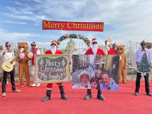 Afrikanische Band: Maßgeschneiderter Übergröße-Foto