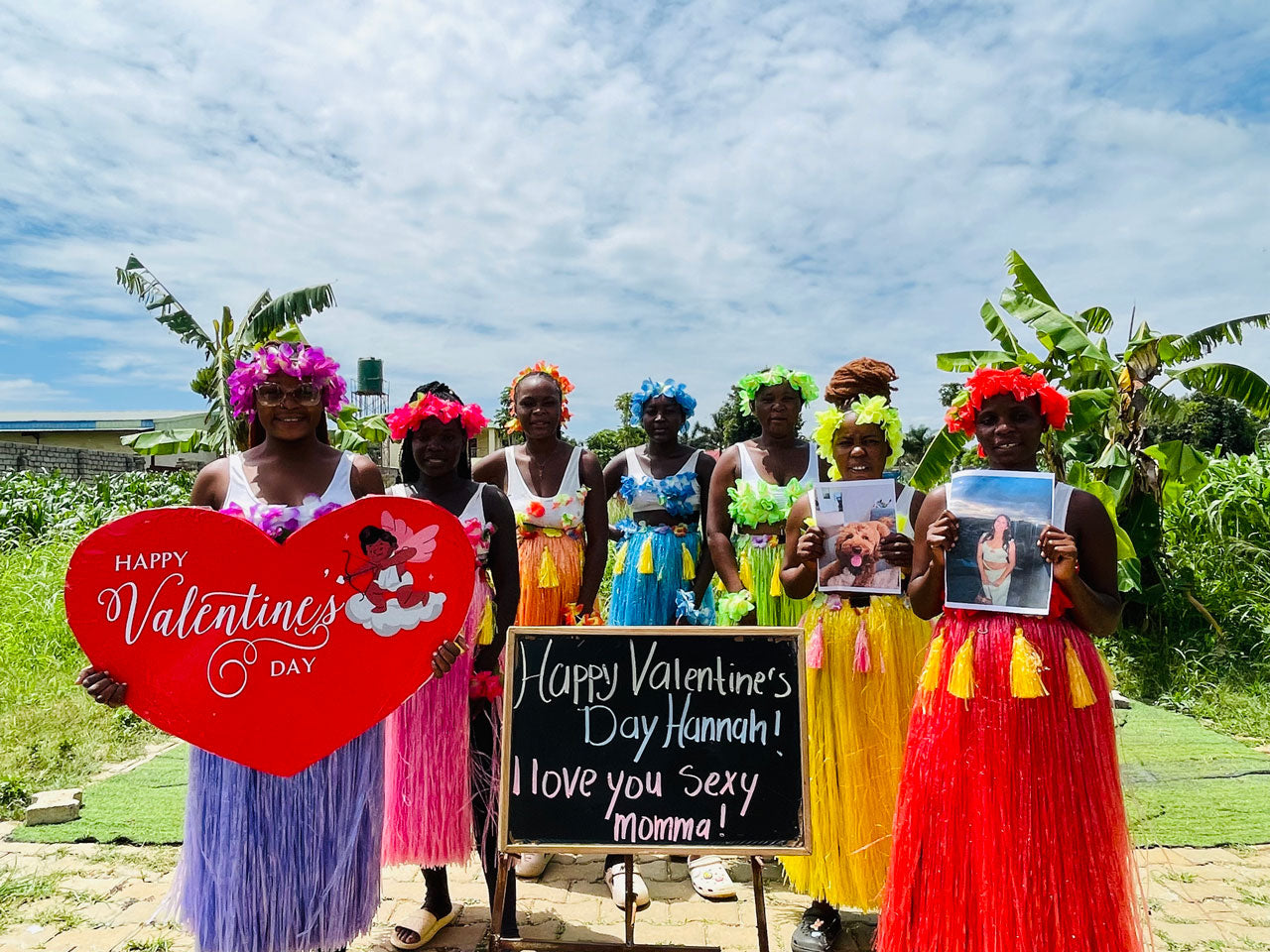Afrikanische Grasrockmannschaft