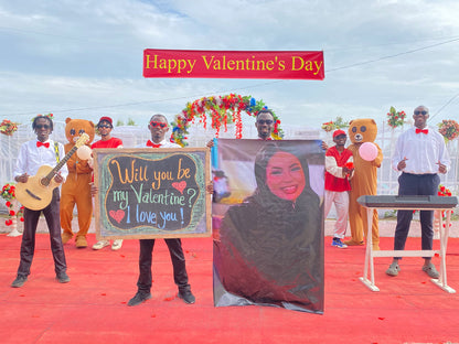 Afrikanische Band: Maßgeschneiderter Übergröße-Foto