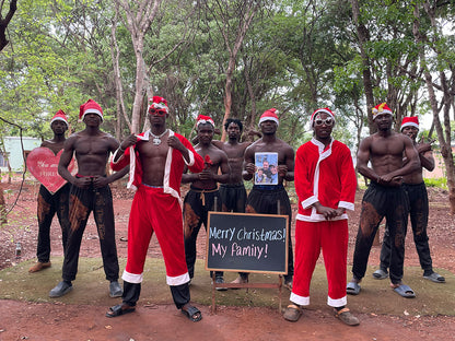 Afrikanische Löwenmannschaft