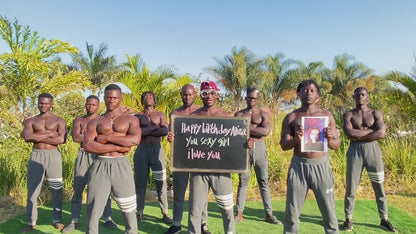 Alles Gute zum Geburtstag Videobotschaft - Afrikanisches Armee Team