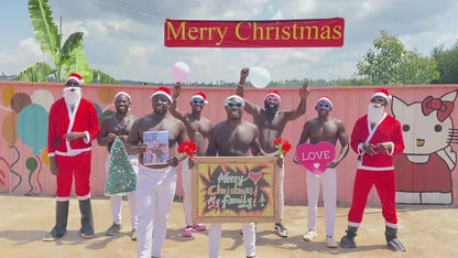 Afrikanisches Fitness Team