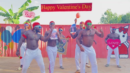 Afrikanisches Fitness Team