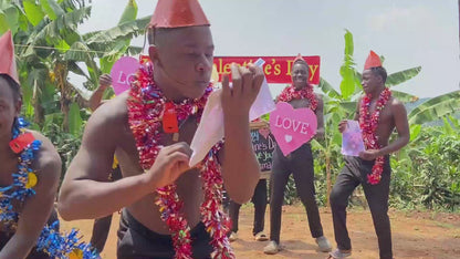 Afrikanisches Fitness Team - Schwarze Hose