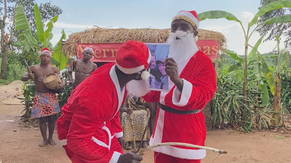 Afrikanische Leopardenmuster Team