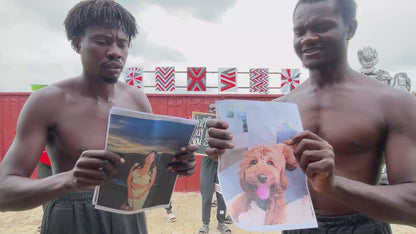 Alles Gute zum Geburtstag Videobotschaft - Afrikanisches Armee Team